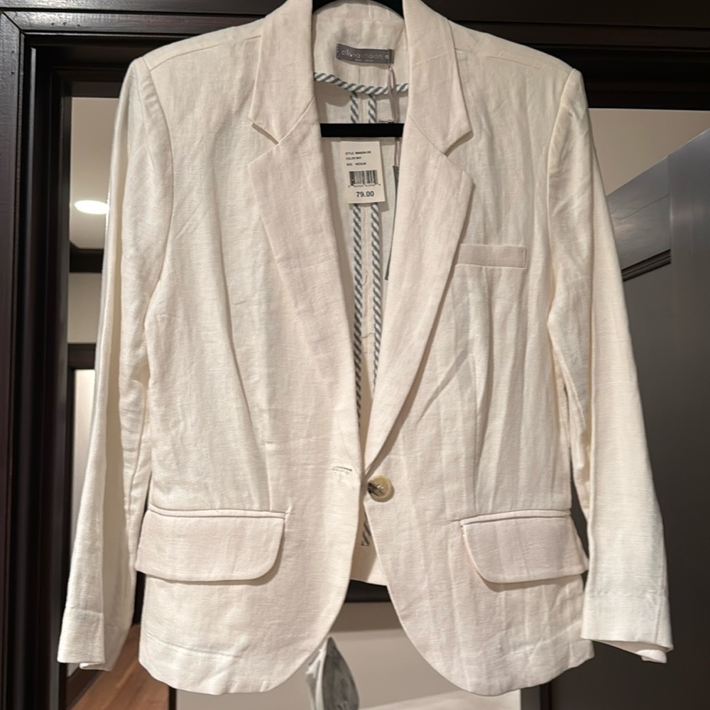 Linen blazer
